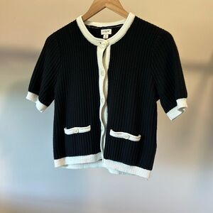 Beautiful Jcrew Shirt Sleeve Sweater